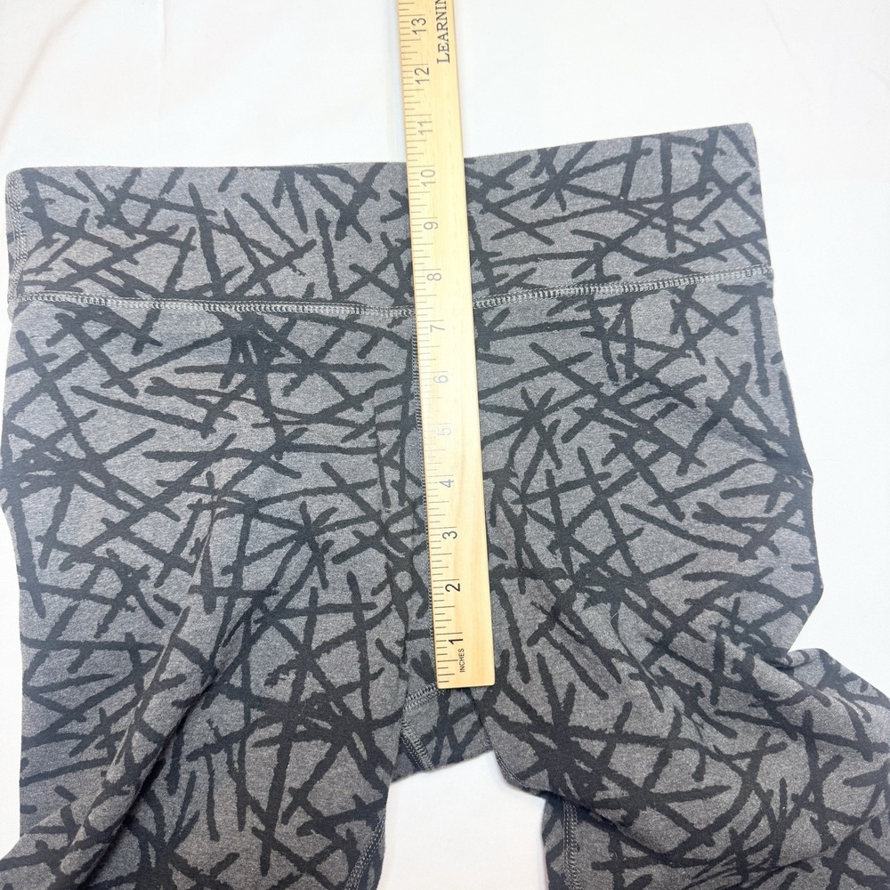 Pact Womens Go-To Leggings Organic Cotton Full Length L Gray Black Athleisure - Picture 7 of 8